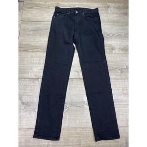 Bonobos Jeans Mens 31x34 Black Slim Tapered Stretch Denim 5-Pocket Pants Casual‎